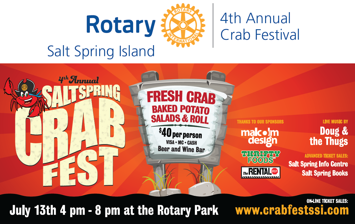 Crab Fest Salt Spring Island Edible Vancouver Island