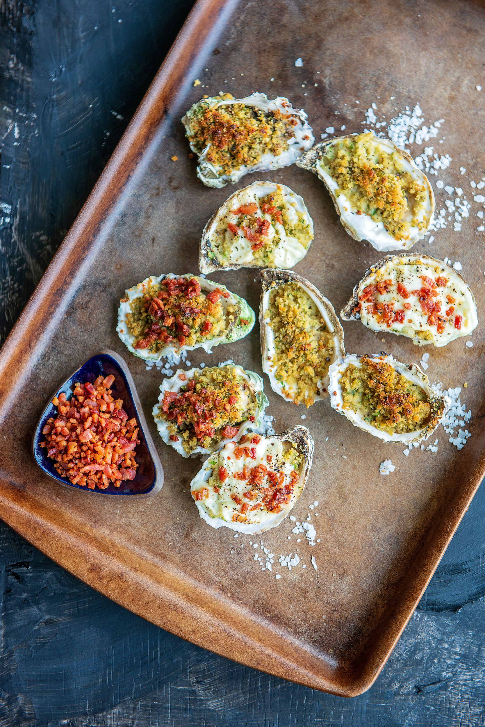 Savoury Baked Oysters | Edible Vancouver Island