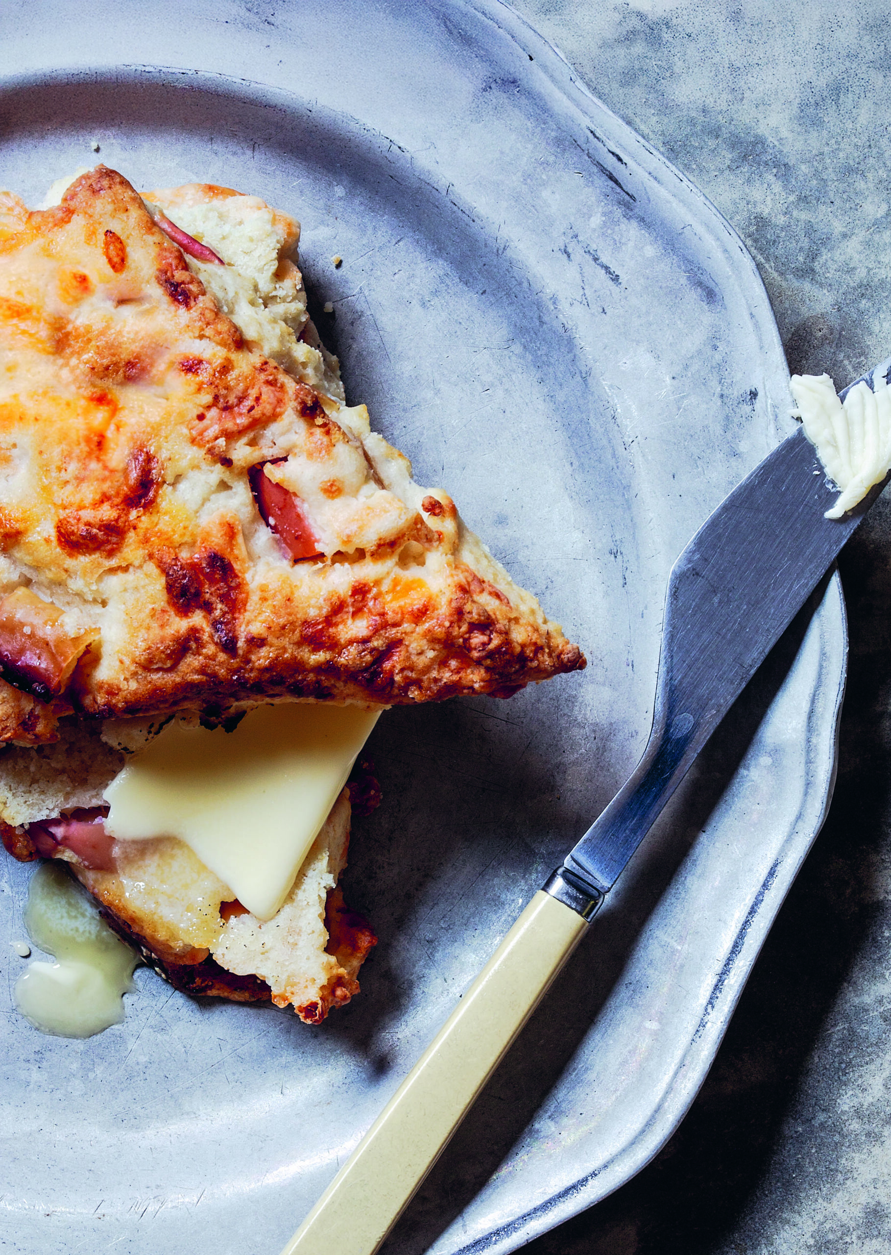 APPLE & AGED-CHEDDAR SCONES